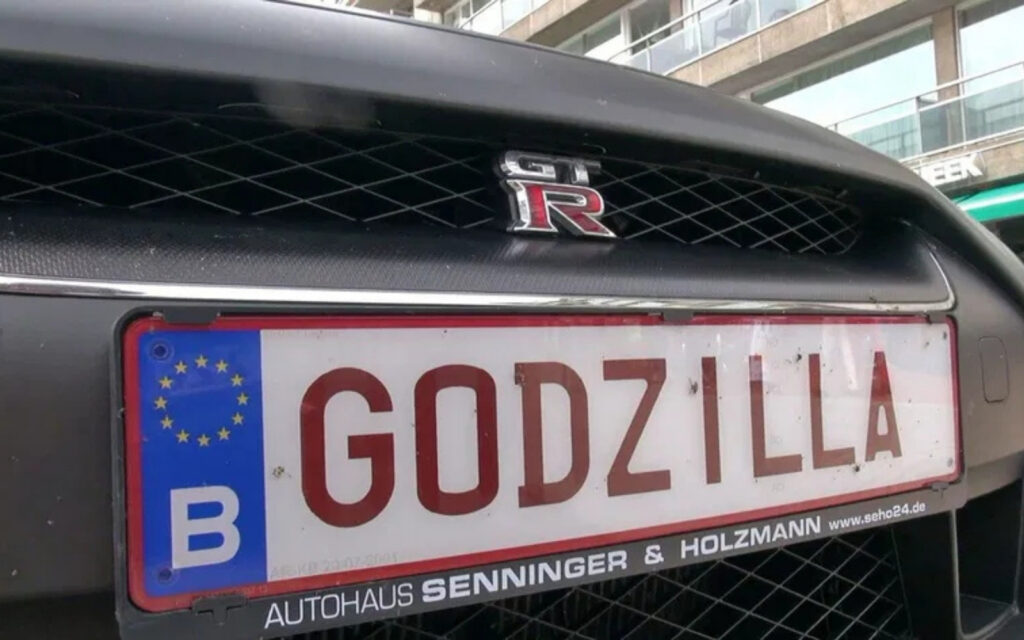 plaque personnalisée